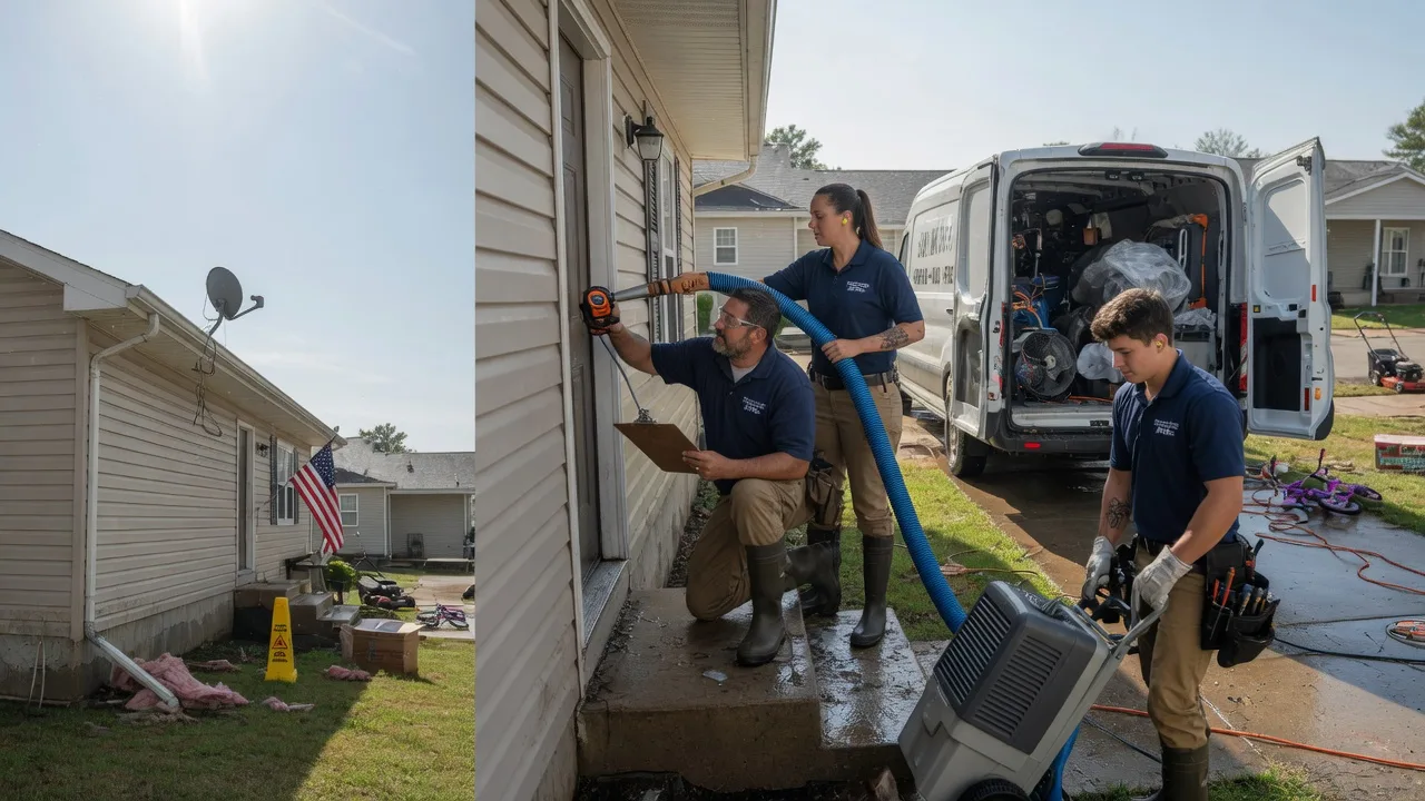 Ceiling Water Damage Restoration in Fort Oglethorpe, GA near me
